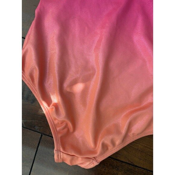 More than Magic Girls Orange and Pink Dance/Leotard Size 6X - Picture 5 of 6